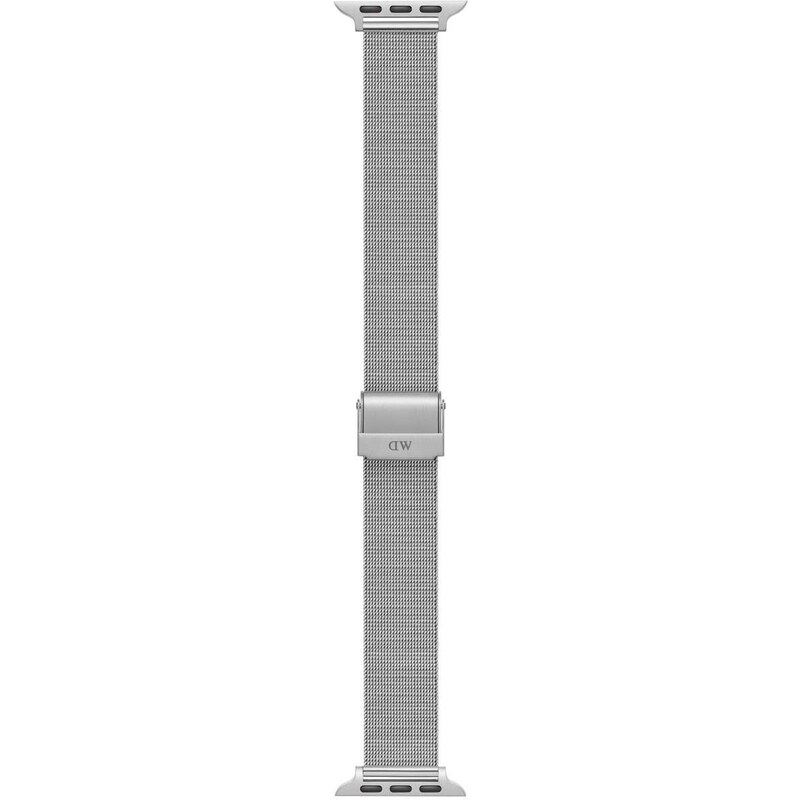 Řemínek pro apple watch Daniel Wellington Smart Watch Mesh strap S stříbrná barva