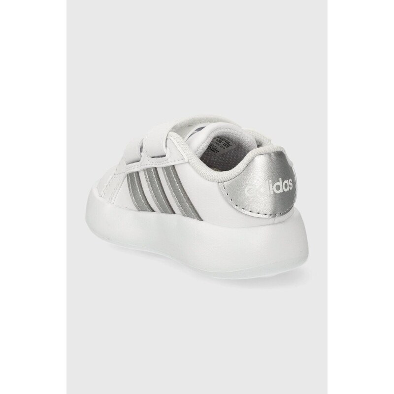 Dětské sneakers boty adidas GRAND COURT 2.0 CF I bílá barva