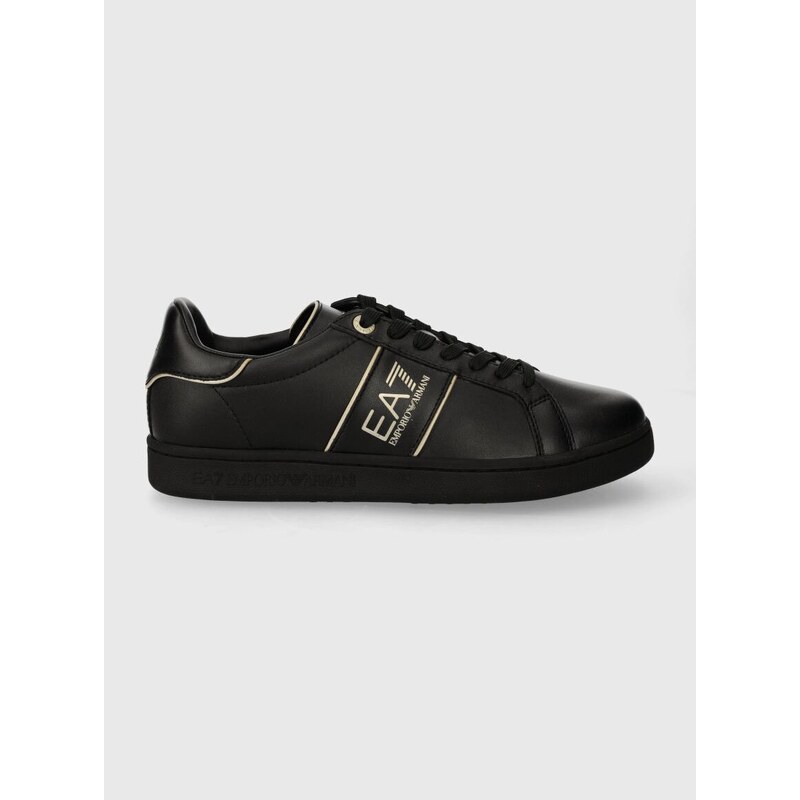 Sneakers boty EA7 Emporio Armani černá barva