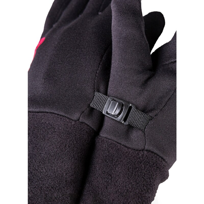 Dámské rukavice Meatfly Powerstretch černá/růžová
