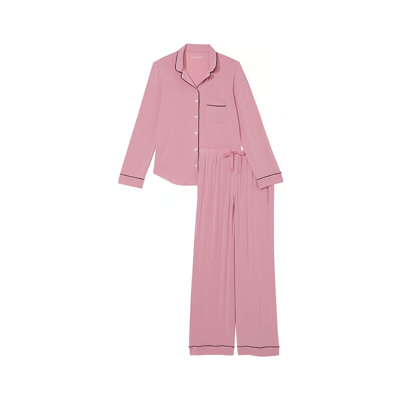 Victoria's Secret pyžamová souprava Modal Long Pajama Set