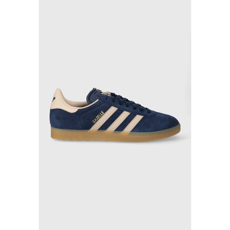 Sneakers boty adidas Originals Gazelle tmavomodrá barva, IG6201