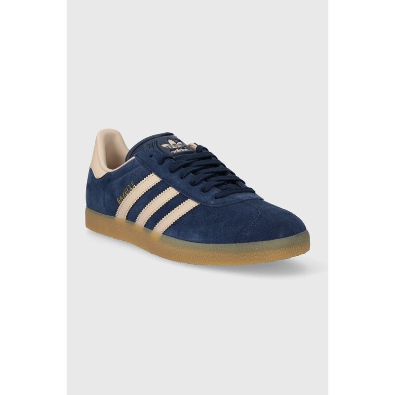 Sneakers boty adidas Originals Gazelle tmavomodrá barva, IG6201