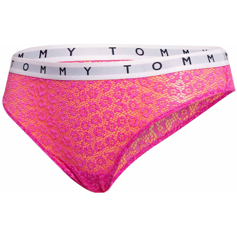 Tommy Hilfiger 3Pack tanga kalhotky UW0UW025220Y0 Yellow/Green/Pink