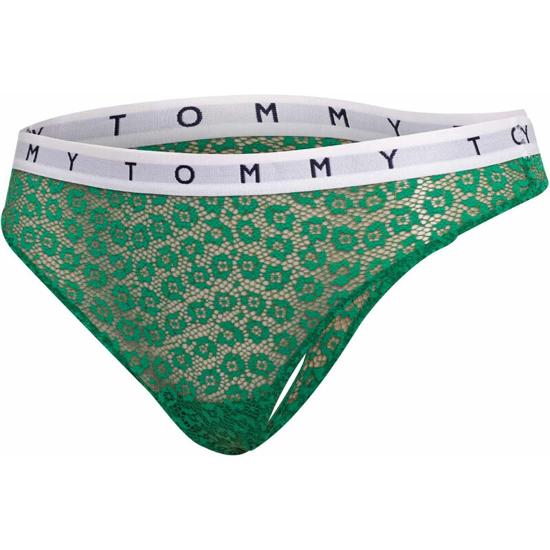 Tommy Hilfiger 3Pack tanga kalhotky UW0UW025240Y0 Yellow/Green/Pink