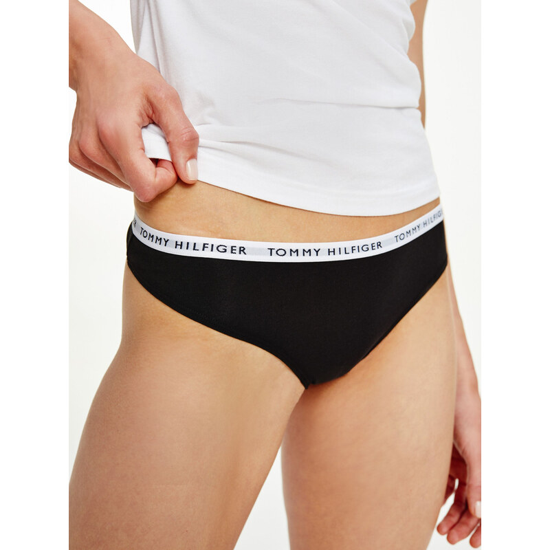 Tommy Hilfiger 3pack Briefs UW0UW028290WS Námořnická modrá/bílá/červená