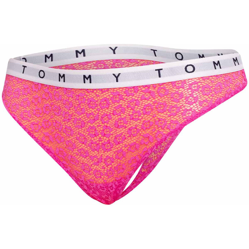 Tommy Hilfiger 3Pack tanga kalhotky UW0UW025240Y0 Yellow/Green/Pink