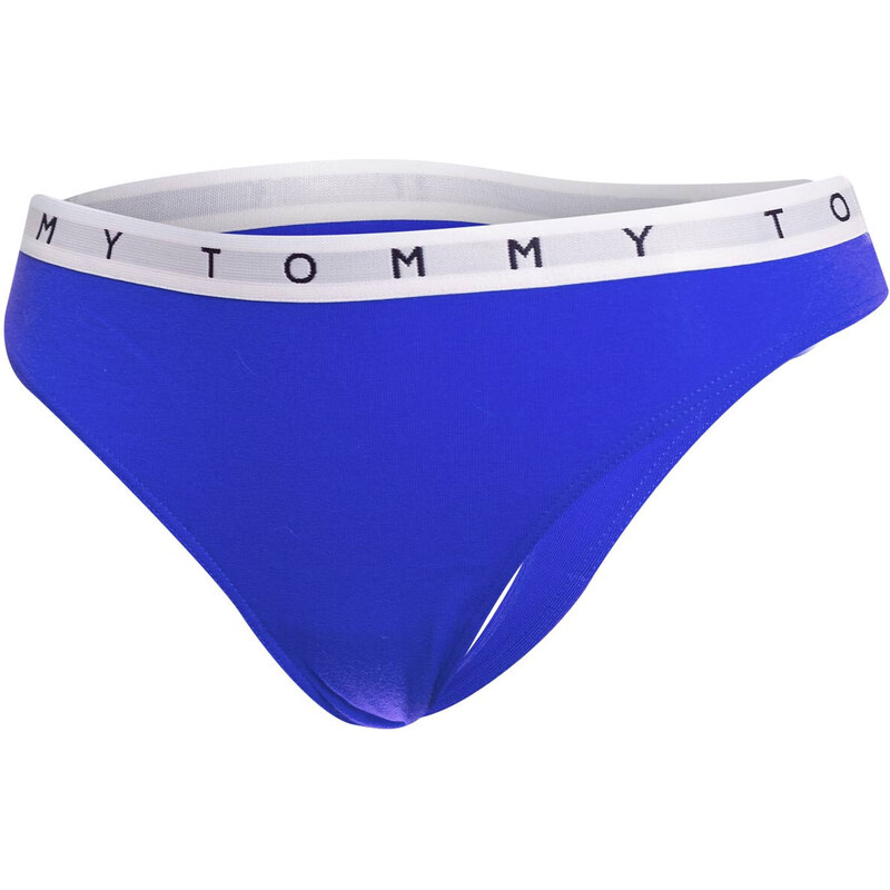 Tommy Hilfiger 3Pack tanga kalhotky UW0UW025210RZ Červená/růžová/modrá