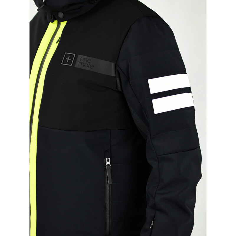 ONEMORE 121 LIGHT INSULATED SKI JACKET MAN BLACK/BEAT/WHITE