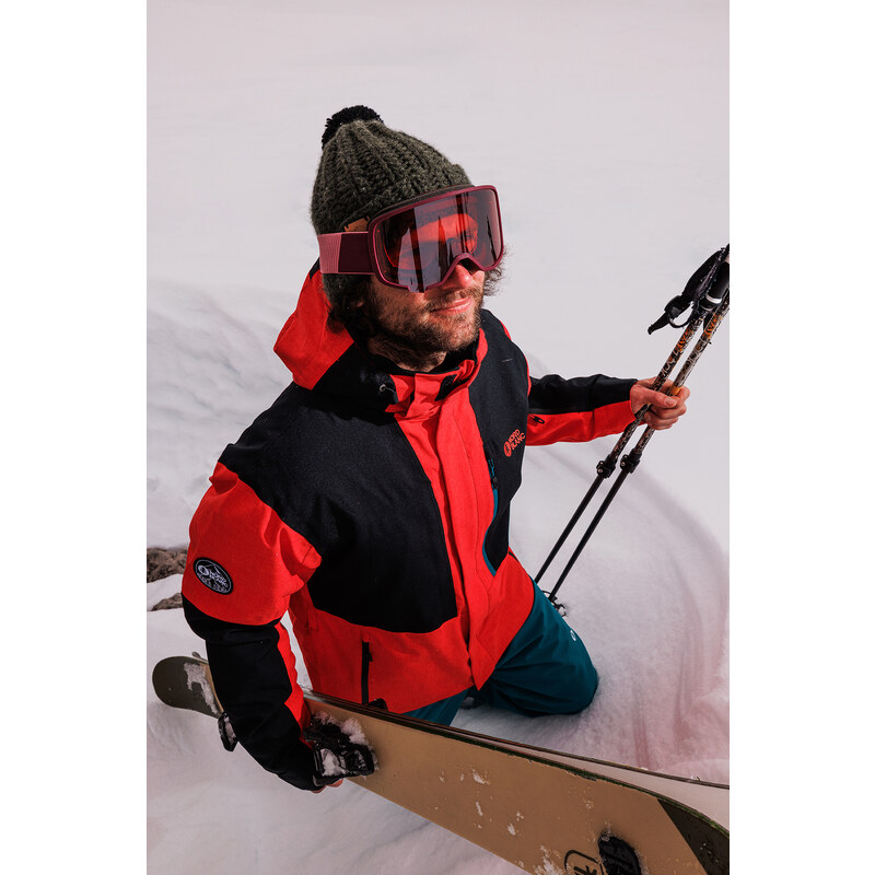 Nordblanc Oranžová pánská lyžařská bunda CONTRASTY