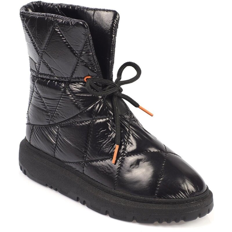 Capone Outfitters Quilted Parachute Fabric Womens Snow Boots with 88127337