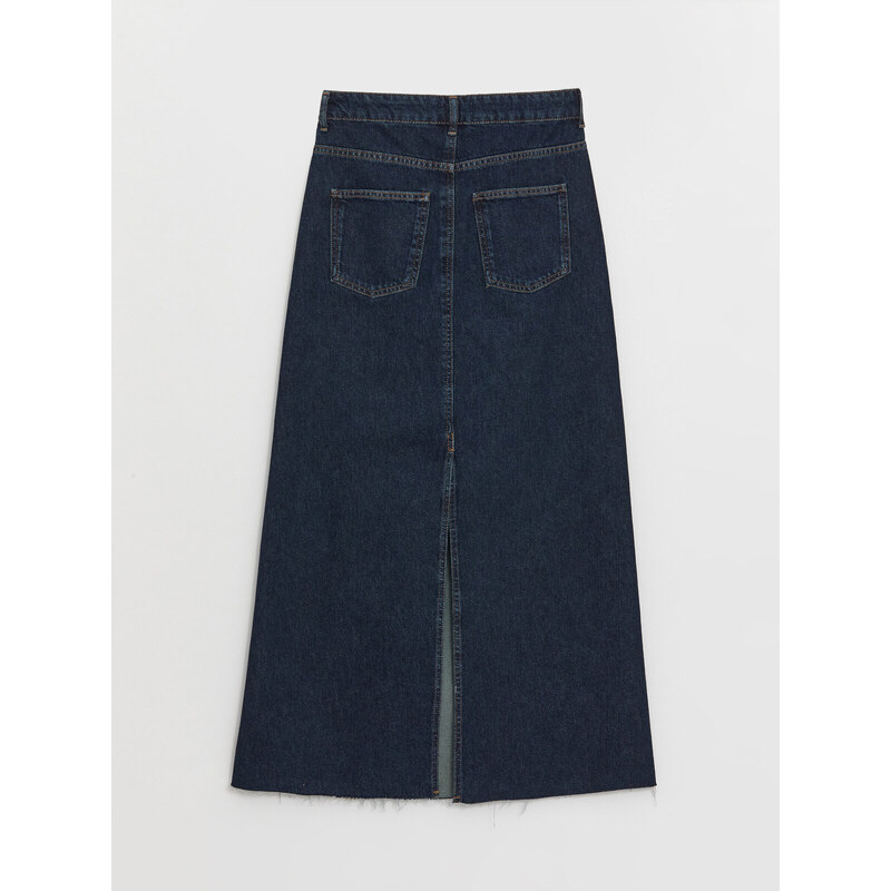 LC Waikiki Women's Standard Fit Jean Skirt