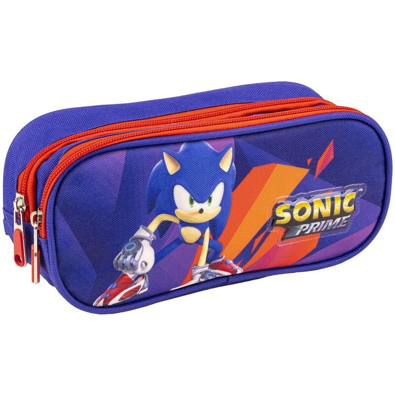 PENCIL CASE 2 COMPARTIMENTOS SONIC PRIME