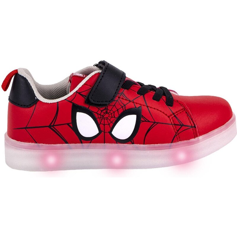 SPORTY SHOES TPR SOLE WITH LIGHTS SPIDERMAN