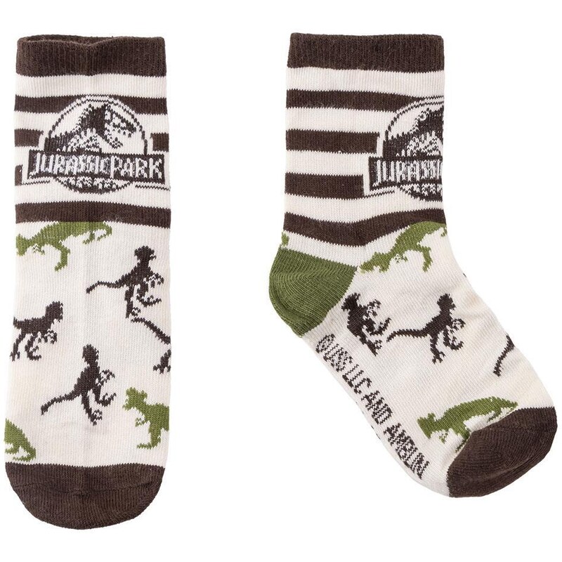 SOCKS PACK 5 PIECES JURASSIC PARK