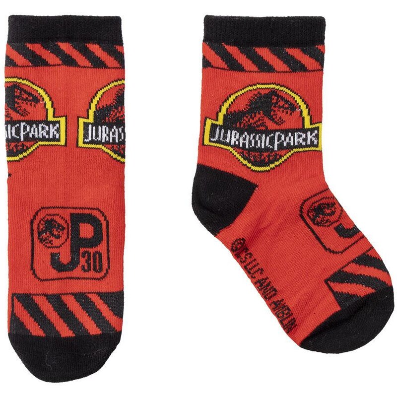 SOCKS PACK 5 PIECES JURASSIC PARK