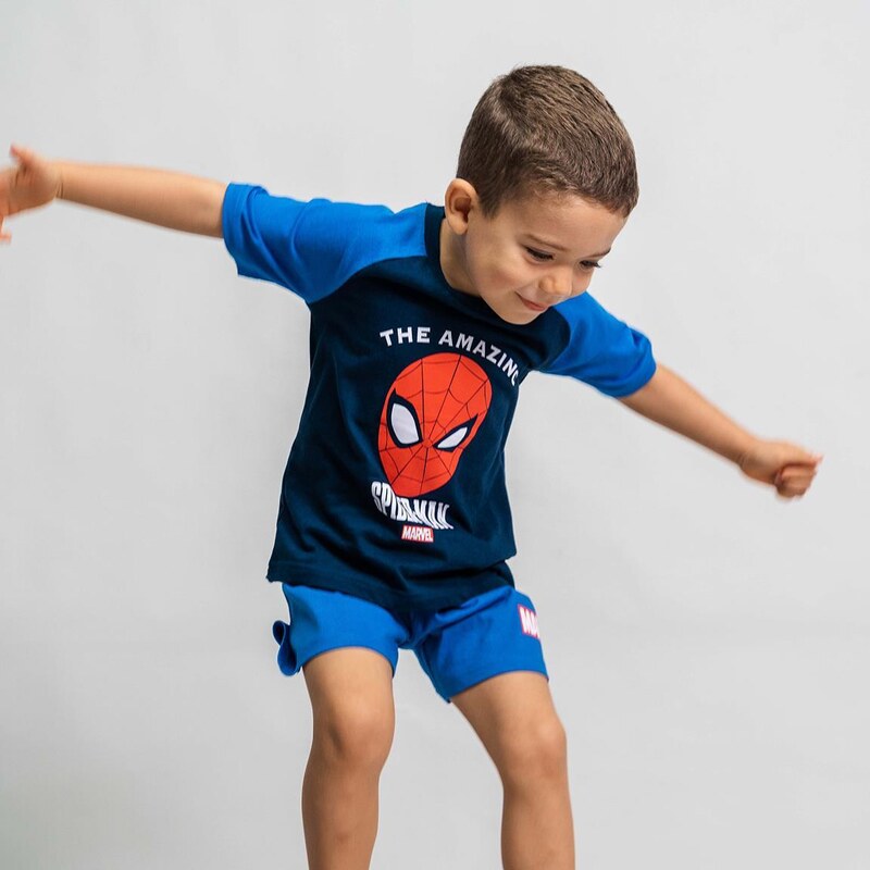 SHORT PYJAMAS SINGLE JERSEY SPIDERMAN