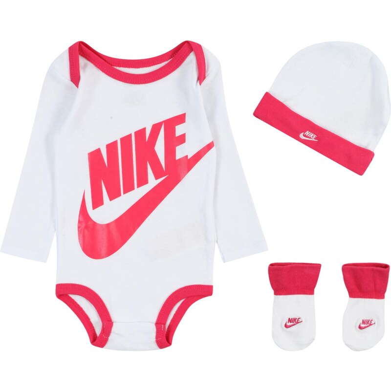 Nike Sportswear Sada Futura karmínově červené / bílá
