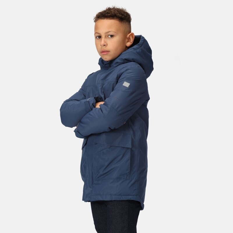 Chlapecký kabát Regatta FARBANK modrá
