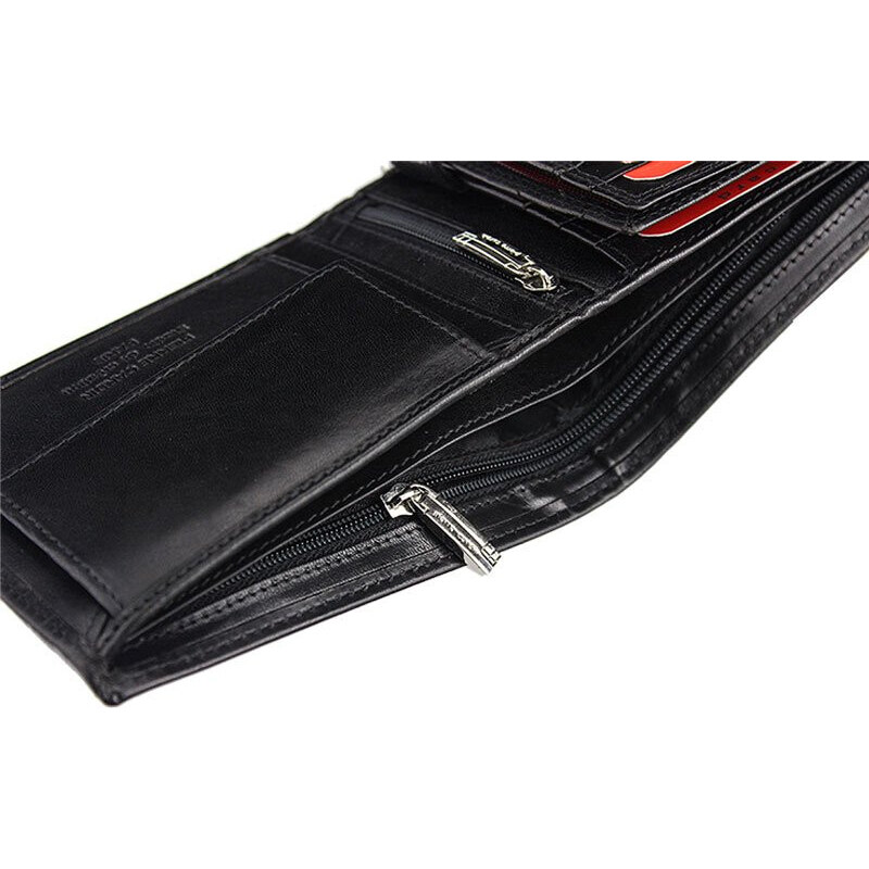 Pánská luxusní kožená peněženka Pierre Cardine Jamón, černá