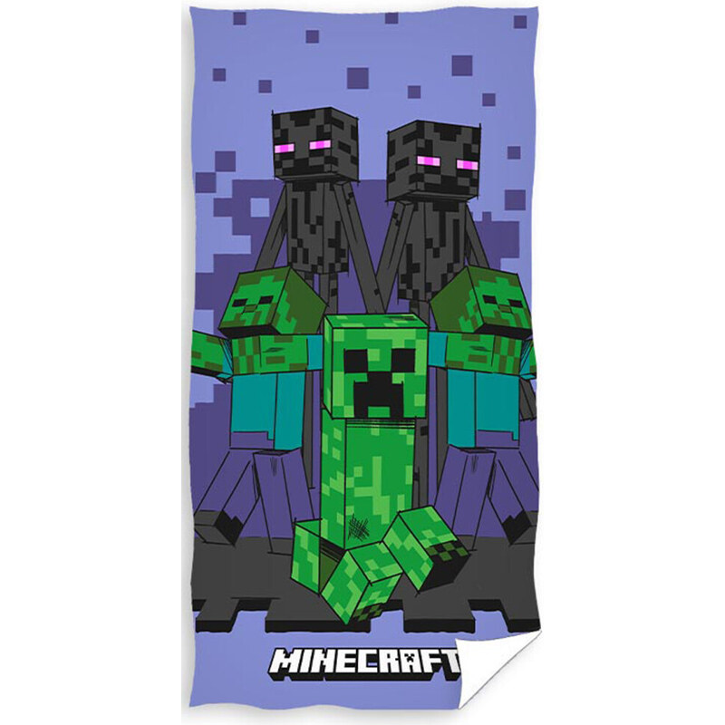 CARBOTEX Dětská osuška Minecraft Enderman Monster