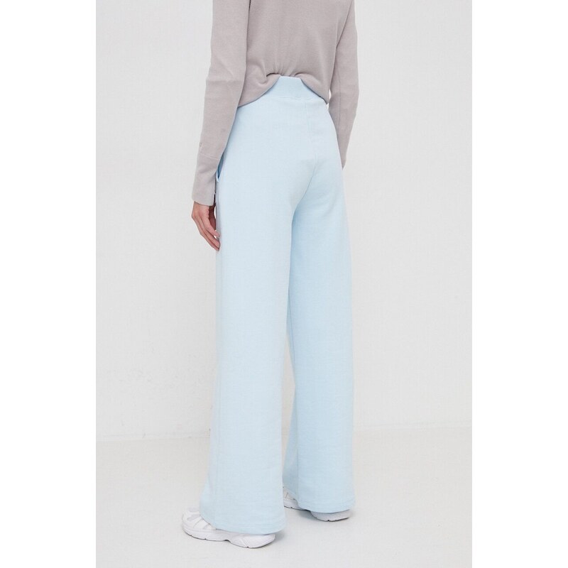 Tepláky Calvin Klein Jeans jednoduché, high waist
