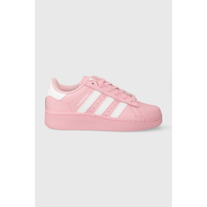 Sneakers boty adidas Originals Superstar XLG růžová barva, ID5733