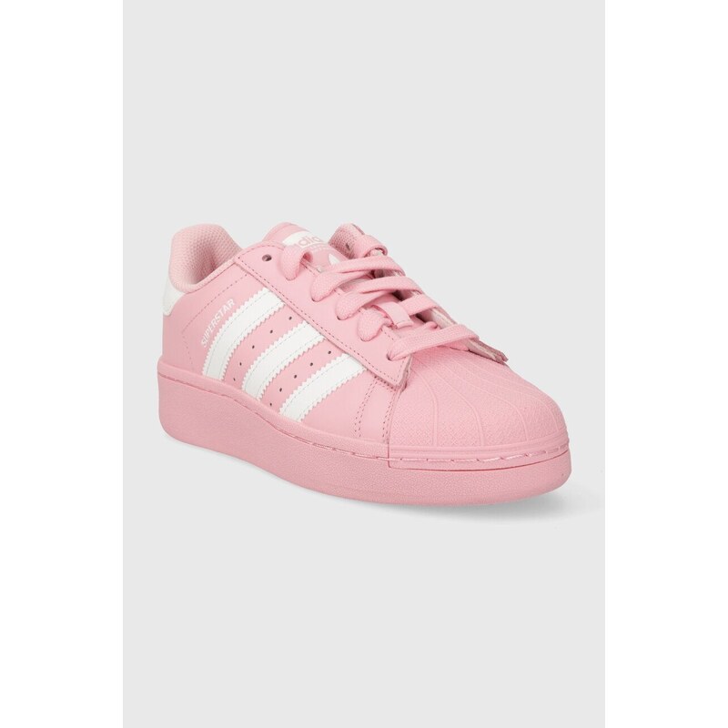 Sneakers boty adidas Originals Superstar XLG růžová barva, ID5733