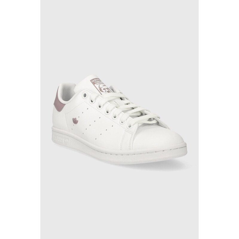 Sneakers boty adidas Originals Stan Smith bílá barva, IE0458