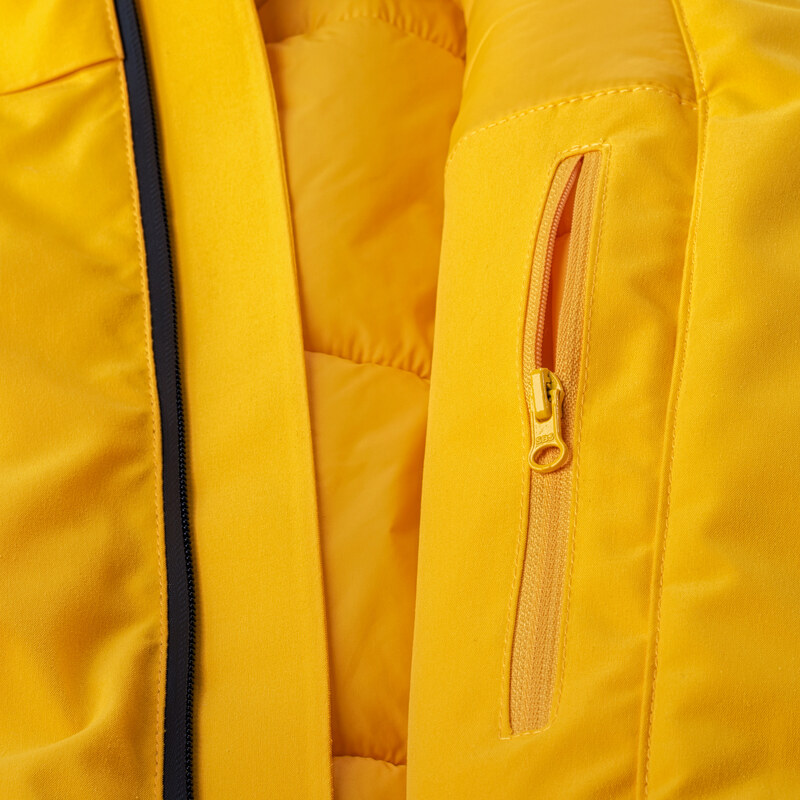 Pánská Zateplená bunda IGUANA GERIN M000176082 – žlutá