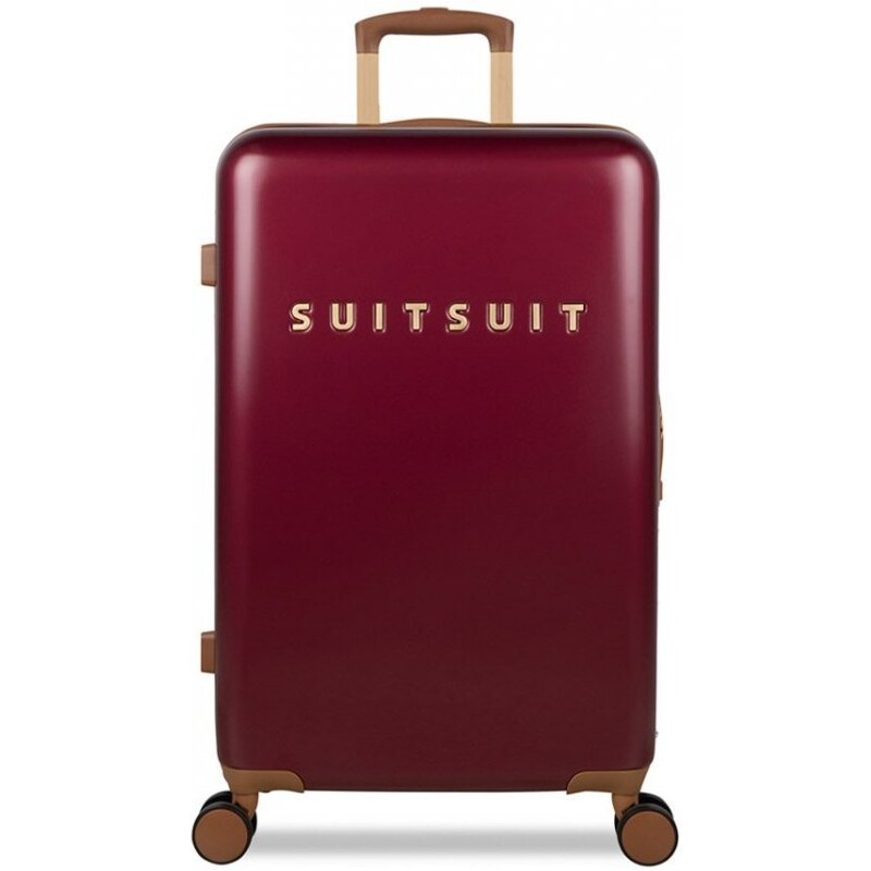 SUITSUIT Fab Seventies Classic M cestovní kufr TSA 67 cm Biking Red