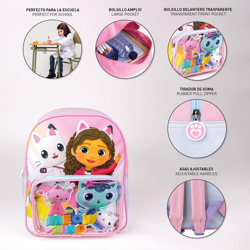 KIDS BACKPACK GABBY´S DOLLHOUSE