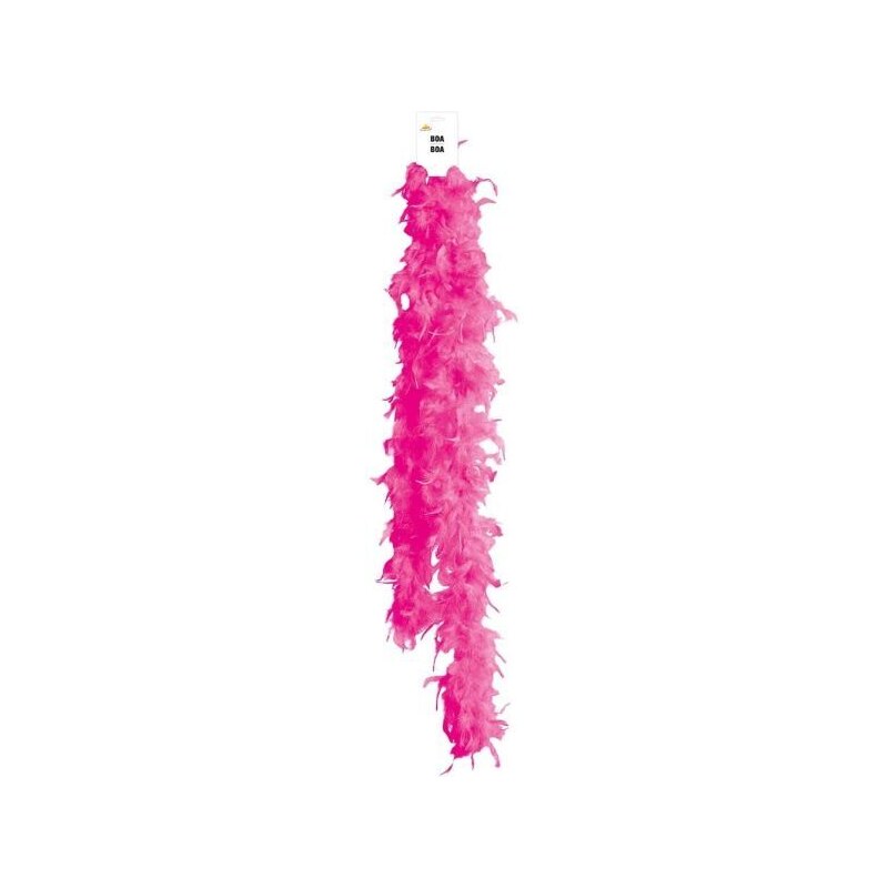 GUIRCA Boa růžové s peřím - Rozlučka se svobodou - Charlestone - 180 cm