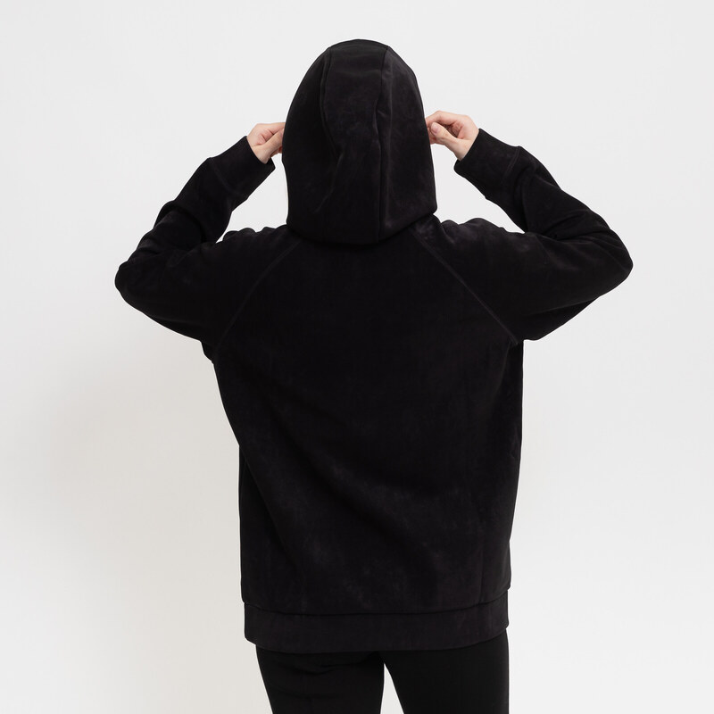 Guess aleta hooded sweatshirt BLACK