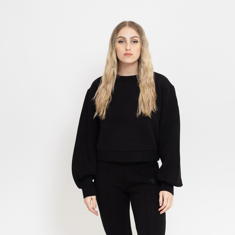 Guess cindra cn sweatshirt BLACK