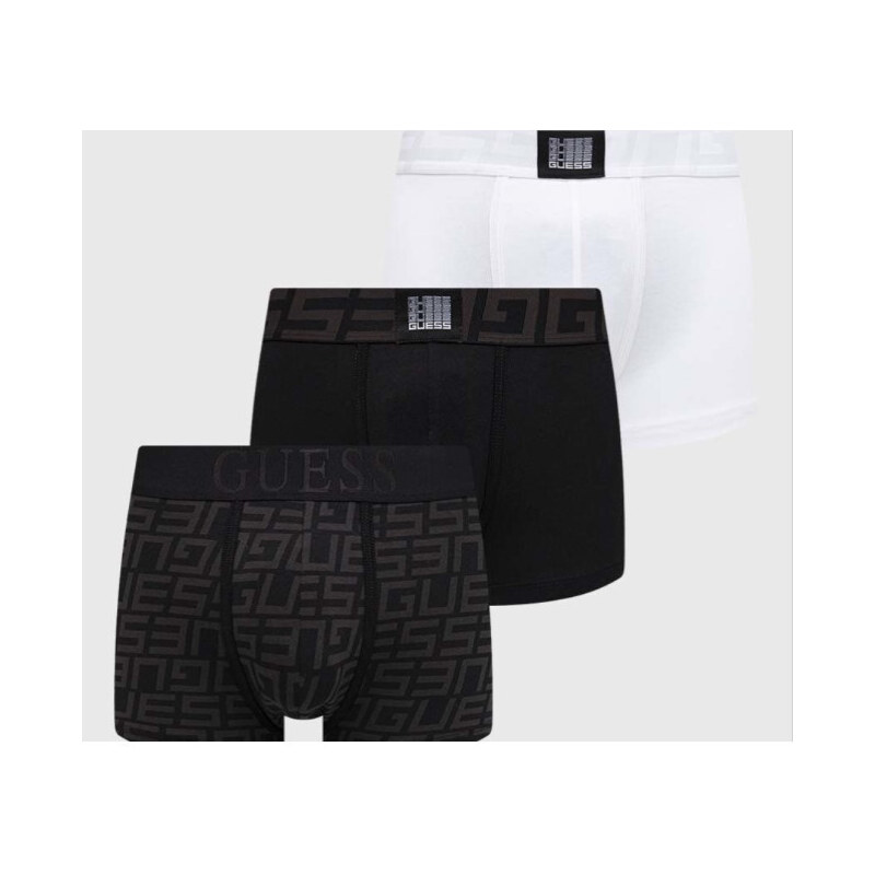 Guess idol boxer trunk pack BLACK