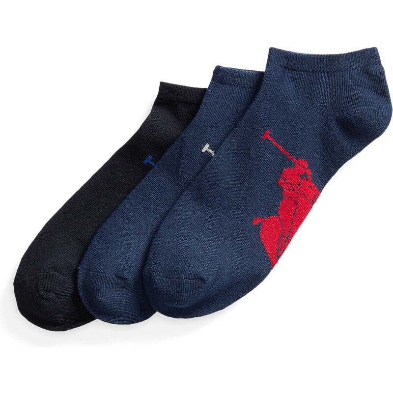 Polo Ralph Lauren Ponožky námořnická modř / červená / černá /