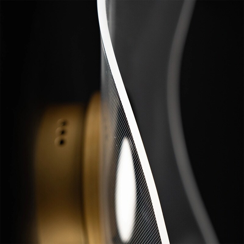 Altavola Design LED nástěnné svítidlo Velo WE No.1 gold