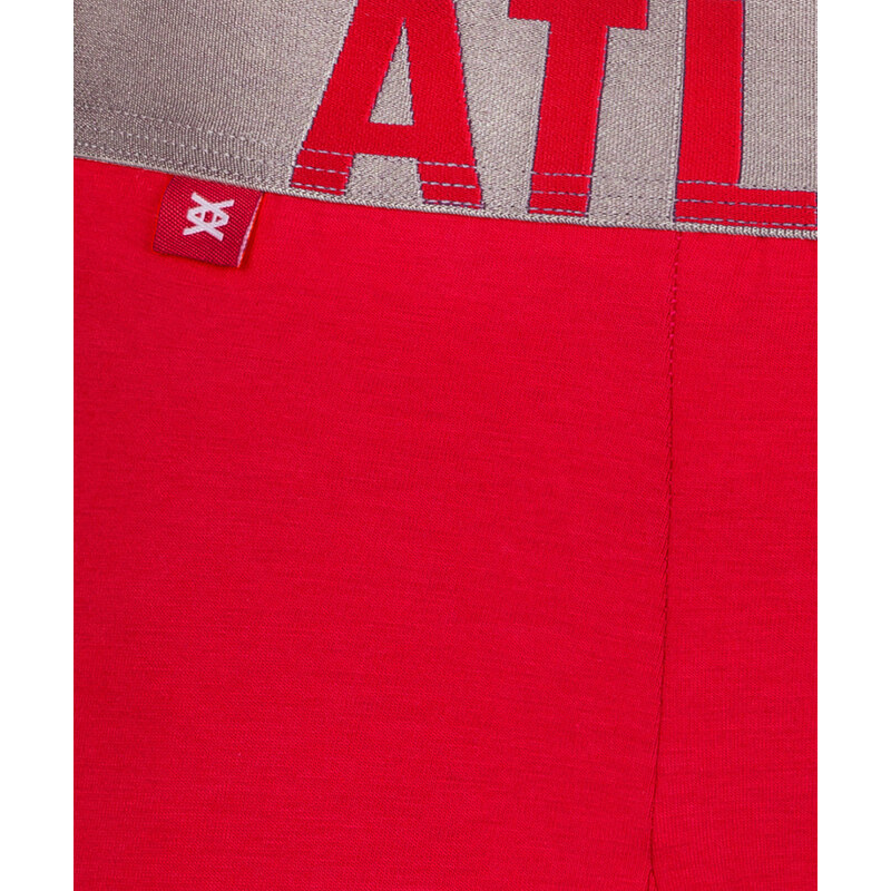 Pánské sportovní boxerky ATLANTIC 3Pack - černé/modré/červené