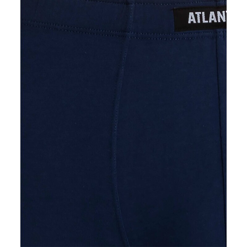 Pánské sportovní boxerky ATLANTIC 3Pack - tmavé modré/modré/červené