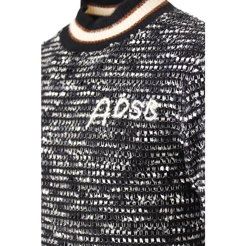 Andersson Bell Svetr pro muže Jumper, Černá, Akryl, 2024, L M XL