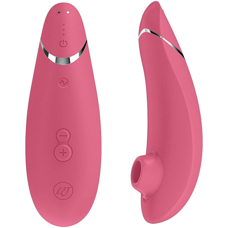 Tlakový vibrátor Womanizer Premium II, růžový