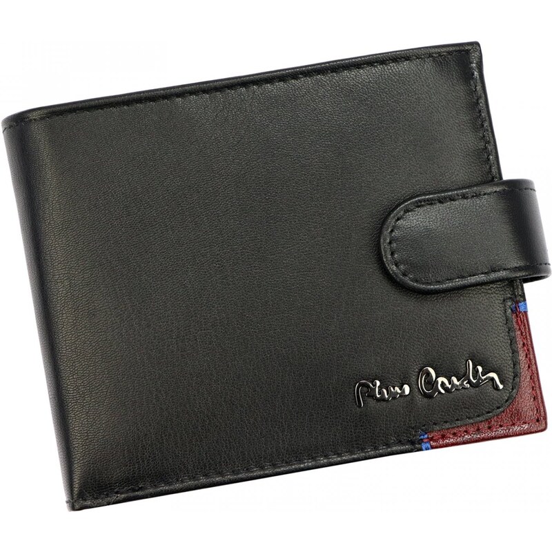 Pánská kožená peněženka černá - Pierre Cardin Jasper černá