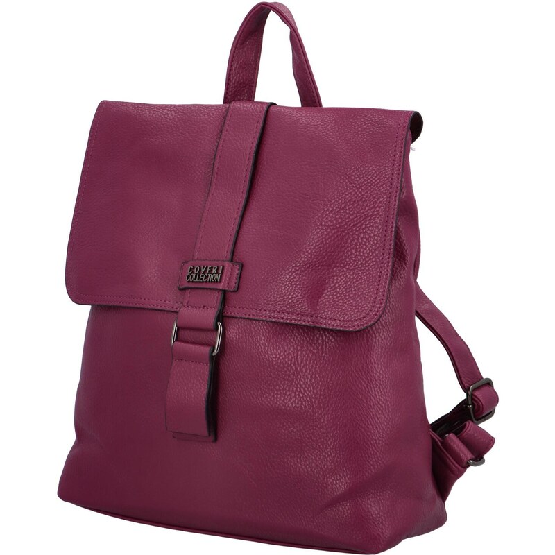 Stylový dámský kabelko-batoh Coveri Citlali, růžová