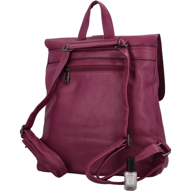 Coveri World Dámský kabelko-batoh purpurový - Coveri Spiritia růžová