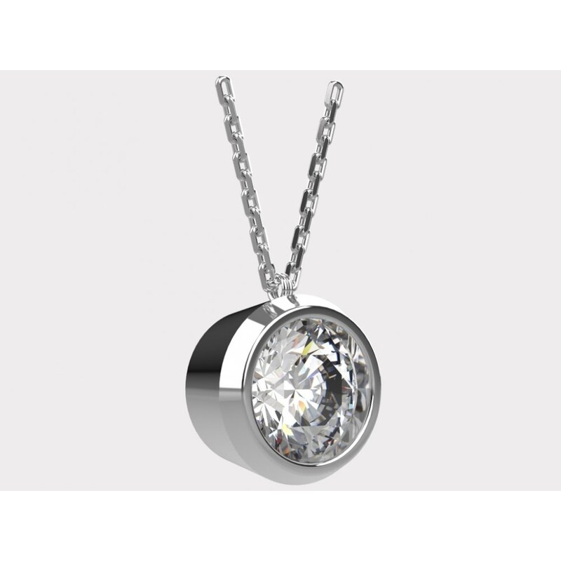 Linger Dámský zlatý náhrdelník 012