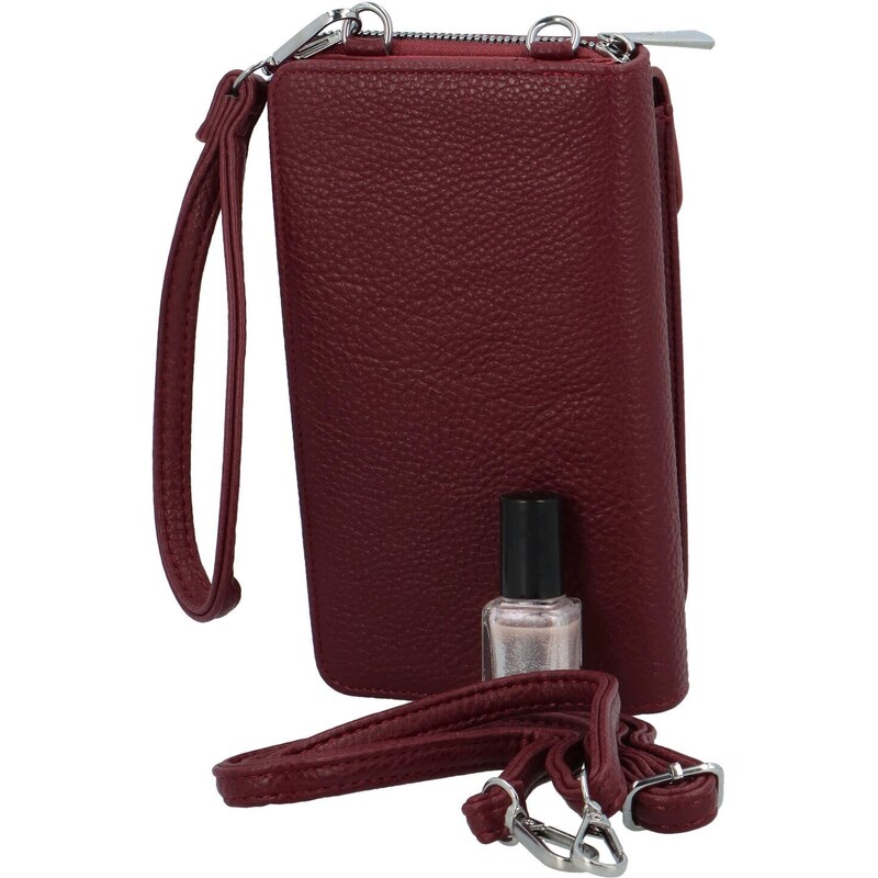 JGL Trendy dámská mini kabelka na mobil Anney, červená