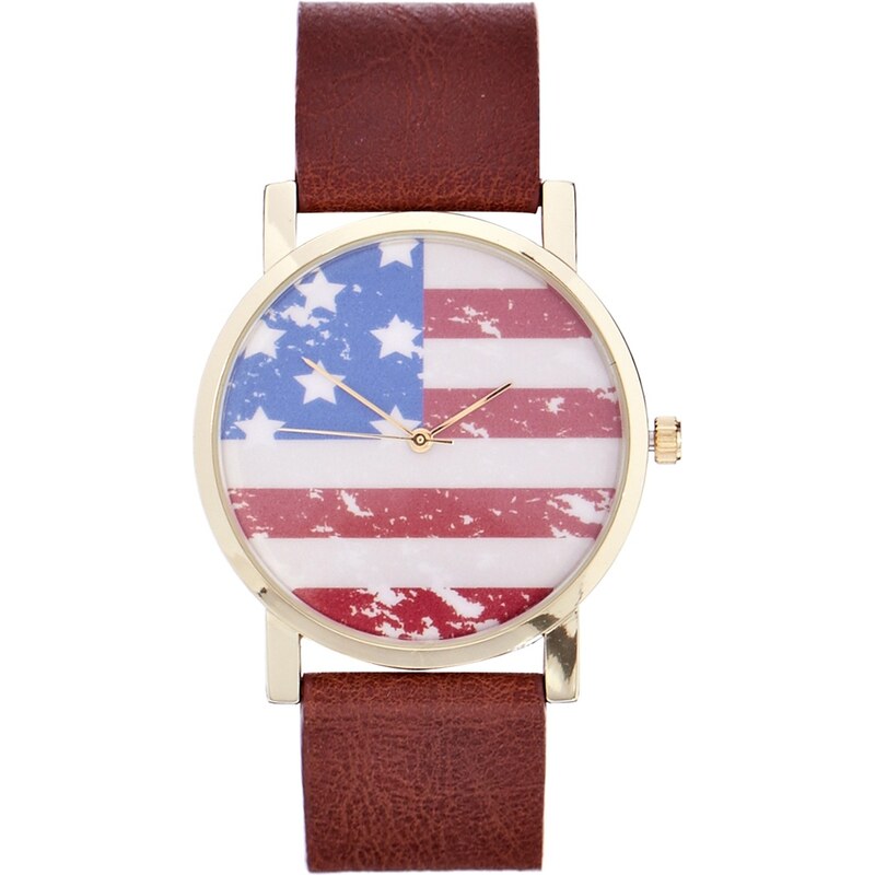 ASOS Watch With Stars & Stripes