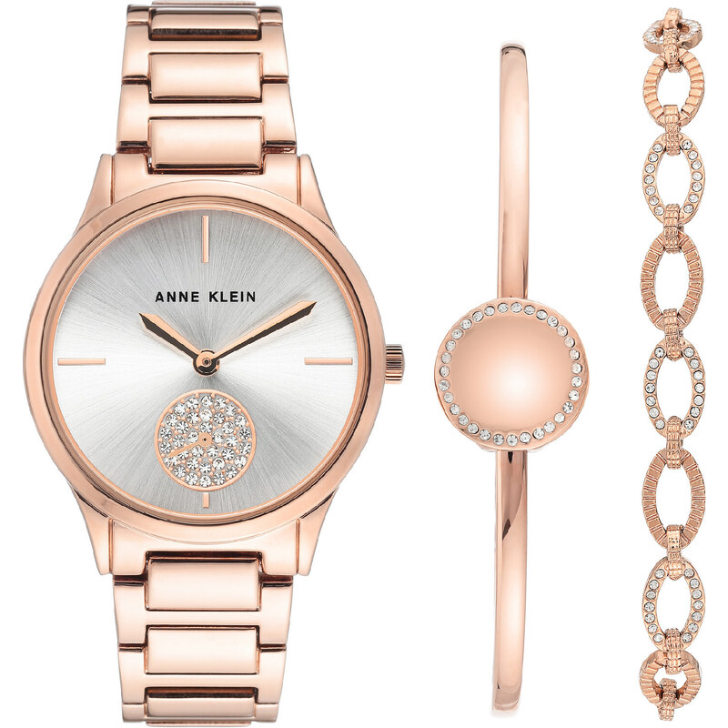 Anne Klein dárková sada hodinek AK/3416RGST 88205638