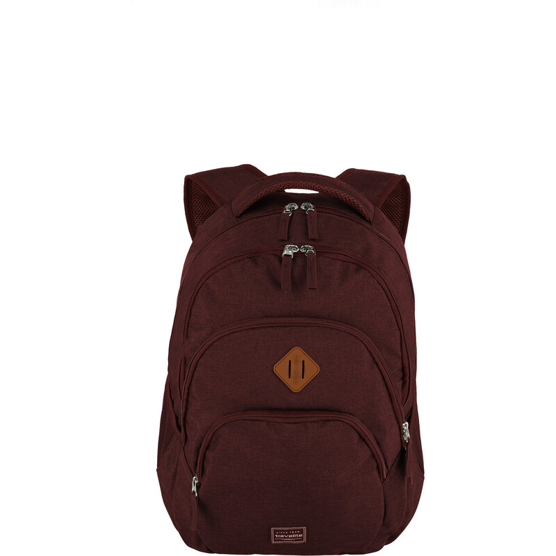 Travelite Basics Backpack Melange Bordeaux